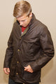 Barbour Hereford-Wax Jacket -Olive MWX1213OL71