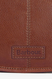 Barbour Saddle Bag Laire Medium in Brown leather LBA0388BR111 logo