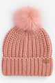 Barbour Beanie and scarf Gift Set Saltburn in Pink Rust LGS0023PI35 hat