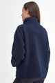 Barbour Fleece Woodside Sherpa Fleece in Navy LOL0615NY73 back