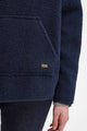 Barbour Fleece Woodside Sherpa Fleece in Navy LOL0615NY73 logo