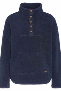 Barbour Fleece Woodside Sherpa Fleece in Navy LOL0615NY73 warm