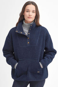 Barbour Fleece Woodside Sherpa Fleece in Navy LOL0615NY73