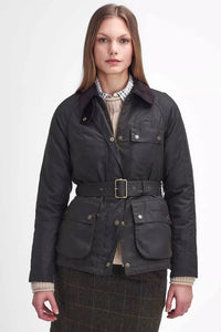 Barbour Classic Ladies Solway Zipper Wax Jacket LWX1407OL71 style