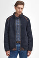 Barbour Fleece Langdale Fleece Jacket in Navy MFL0192NY71 open