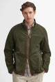 Barbour Langdale fleece Jacket in Olive Forest MFL0192OL72