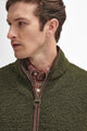 Barbour Gilet new Rydal Fleece Gilet in Olive MFL0194OL51 collar