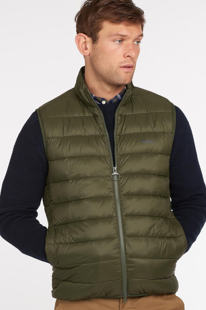Barbour Gilet Bretby in Olive MGI0024OL51 – Smyths Country Sports