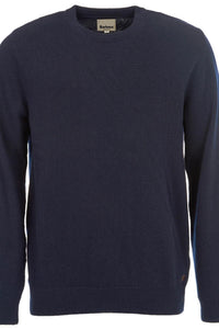 Barbour Sweater-Nelson Essential-Crew Neck- Navy-MKN0760NY91 fashion