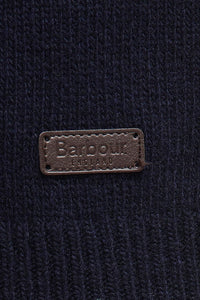 Barbour Sweater-Nelson Essential-Crew Neck- Navy-MKN0760NY91 logo