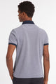 Barbour Polo Shirt-Sports shirt Mens Pique Shirt-MIDNIGHT-MML0628BL92 Back