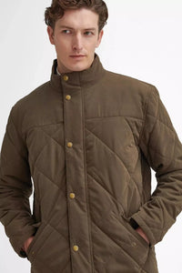 Barbour Elter Quilted Jacket in Olive MQU1814OL51