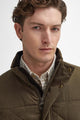 Barbour Elter Quilted Jacket in Olive MQU1814OL51 collar