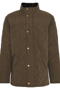 Barbour Elter Quilted Jacket in Olive MQU1814OL51 warm