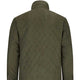 Hoggs of Fife Thornhill quilted jacket in Green Loden THJK/GR back