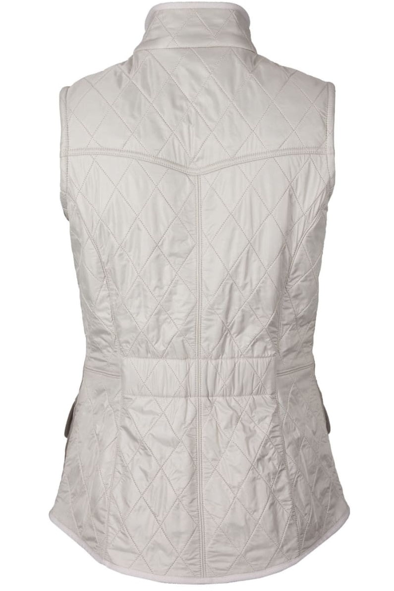 Barbour Gilet Cavalry Ladies in Pearl white LGI0016ST31 – Smyths