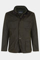 Barbour Ogston Wax Jacket - Olive - MWX0700OL51 - Flat Front