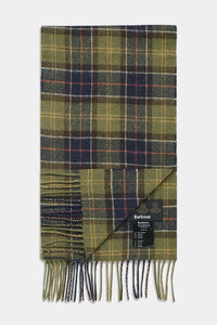 Barbour Tartan Lambswool Scarf - Classic Tartan - USC0001TN11 - Folded View