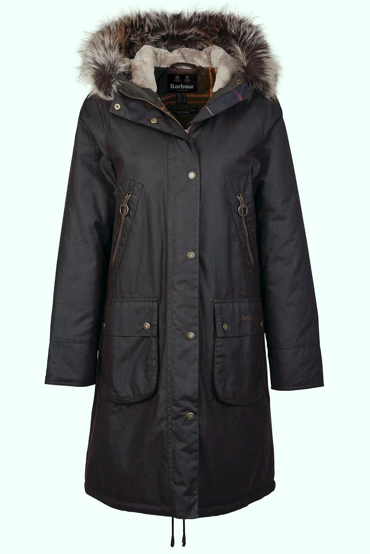 Barbour carribena wax deals jacket olive