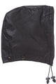 Barbour Hood in Black waxed cotton MHO0004BK91