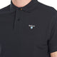 Barbour Polo Sports Polo shirt in Black MML0358BK31 collar