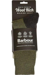 Barbour Socks-Cragg-Boot Sock-MSO0074OL51 green