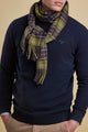 Barbour Tartan Lambswool Scarf - Classic Tartan - USC0001TN11 - Modelled Men