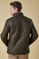 Barbour Powell Mens Quilted Jacket in Olive Green MQU0281OL51