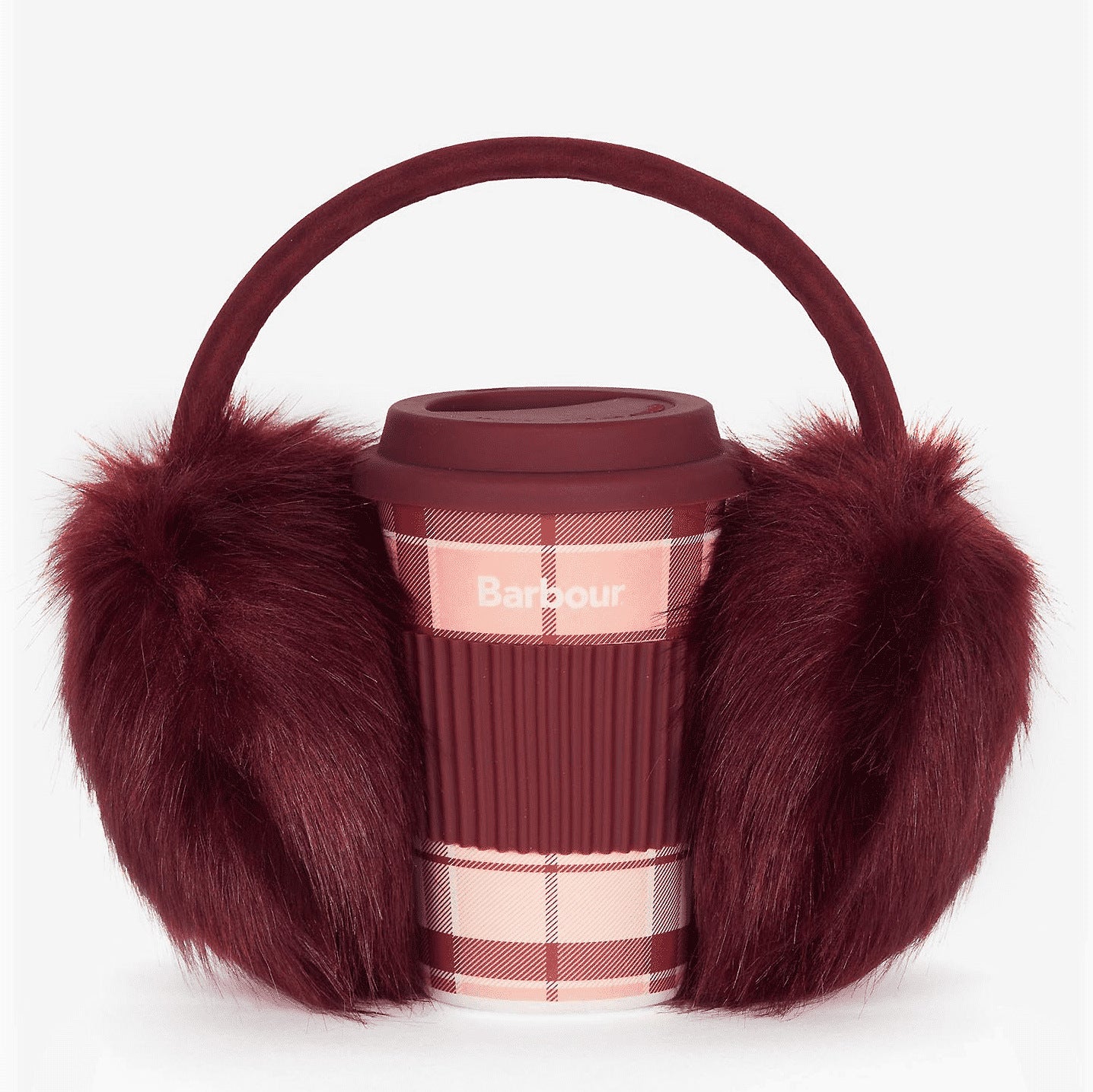 Barbour Travel Mug and earmuff set red/Pink LGS0032PI511 – Smyths